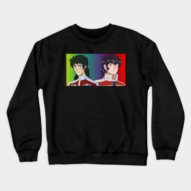 Defender Through Time by Lucy Smith Crewneck Sweatshirt by Let's Voltron Podcast
